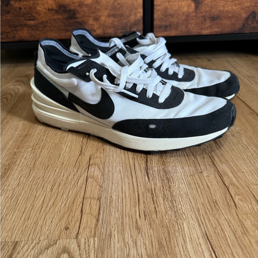 Nike Black and White Retro Sneakers